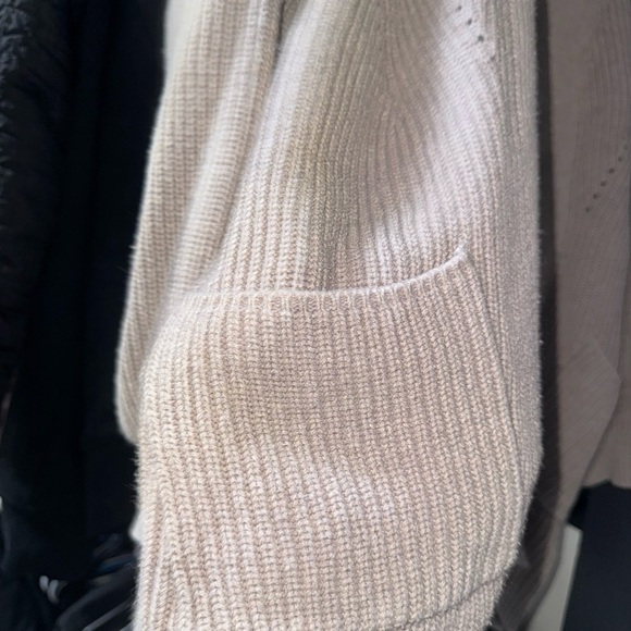 Universal Thread Open-Front Ribbed Cardigan - Light Taupe - Picture 2 of 5